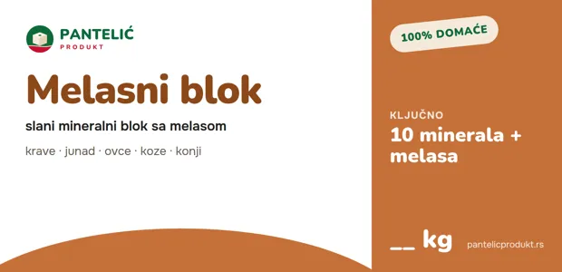 Label: Molasses lick block