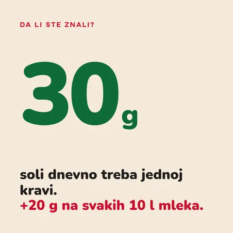 Did you know? 30 g of salt